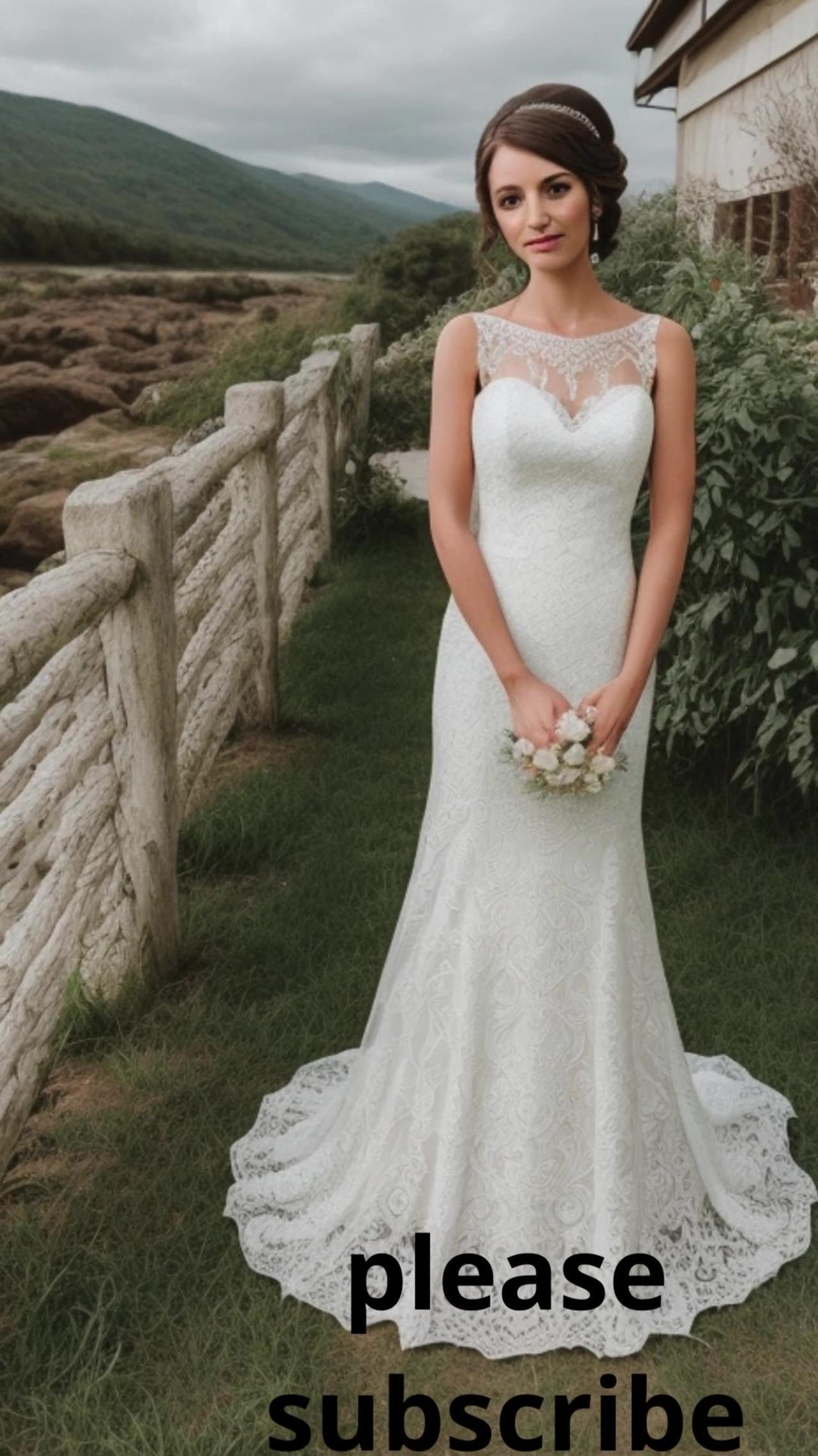 crochet wedding dress