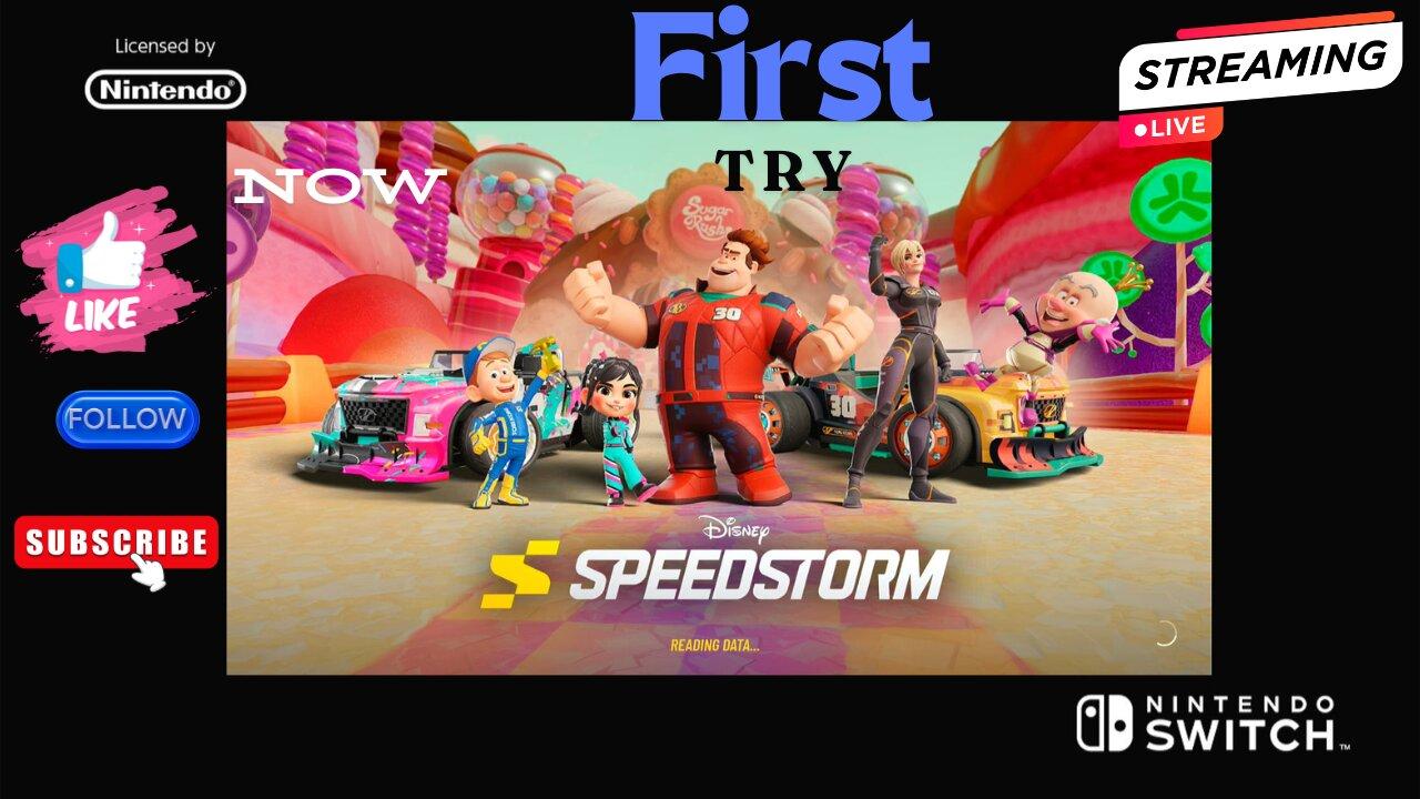 Starting Disney Speedstorm on the Switch