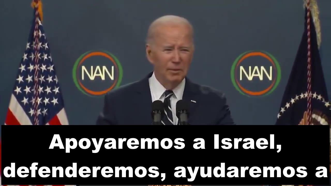 Biden: "Estamos dedicados a la defensa de Israel.
