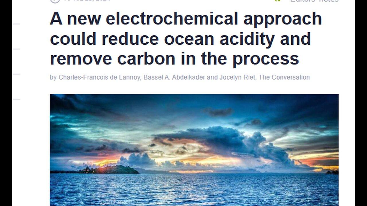 OCEAN ACIDIFICATION IS REAL BUT INSTEAD OF REAL SOLUTIONS RIDICULOUSNESS IS BEING LOOKED AT