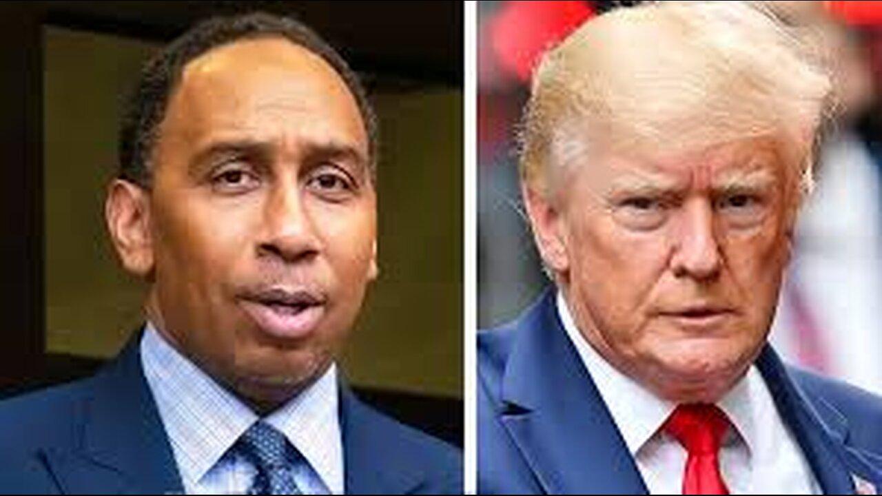 Stephen A Smith On Donald Trump and Black People Outrage Breakdown