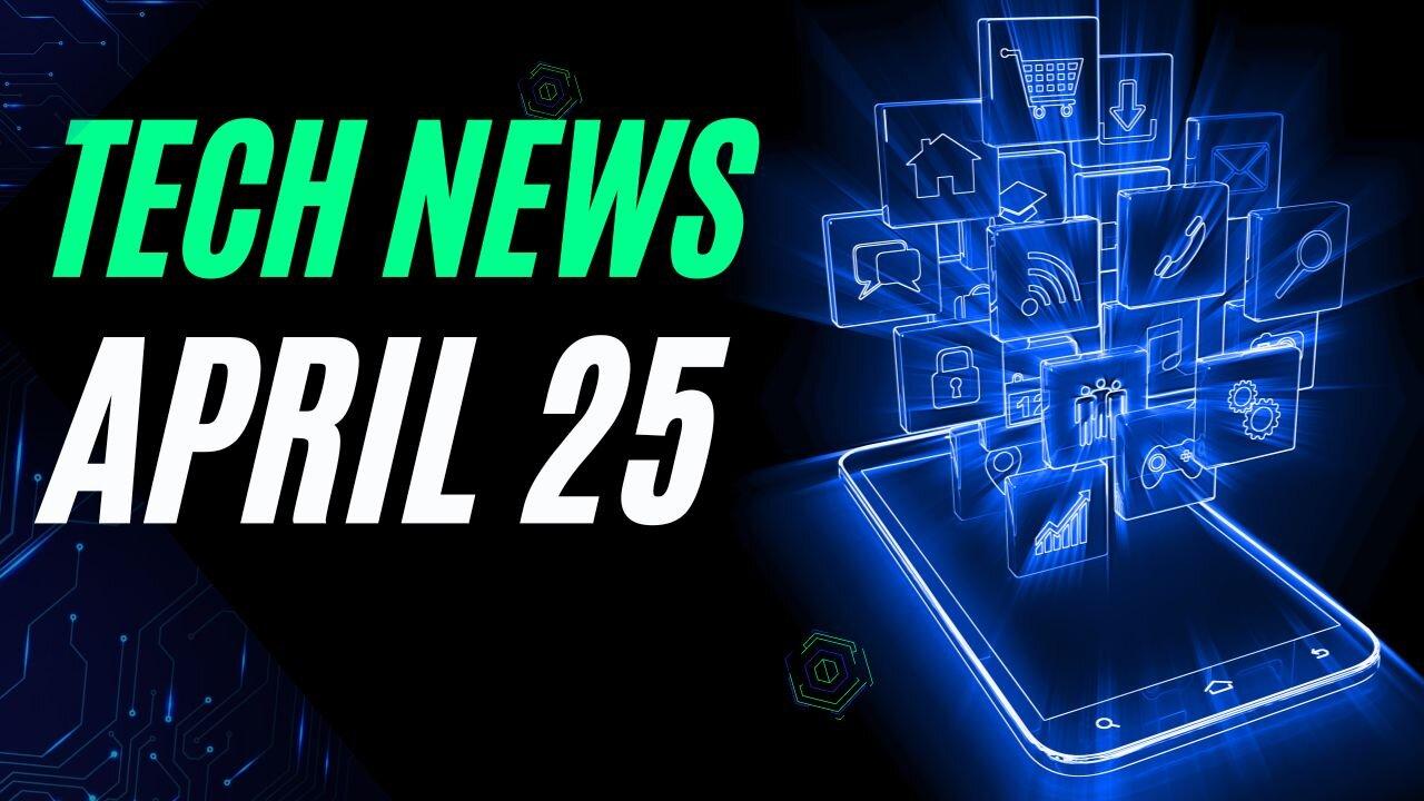 Tech Update April 25 | TIk Tok Ban | Reid Hoffman Clone | LLaMA 3 Open Source