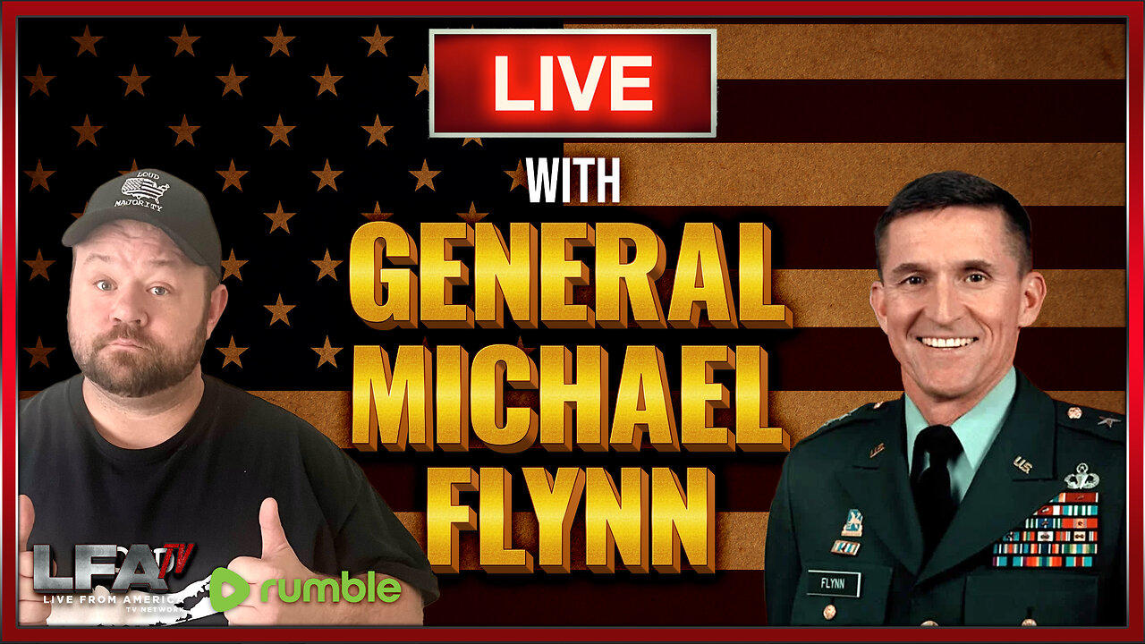 LIVE WITH GENERAL MICHAEL FLYNN | LOUD MAJORITY 4.26.24 1pm EST