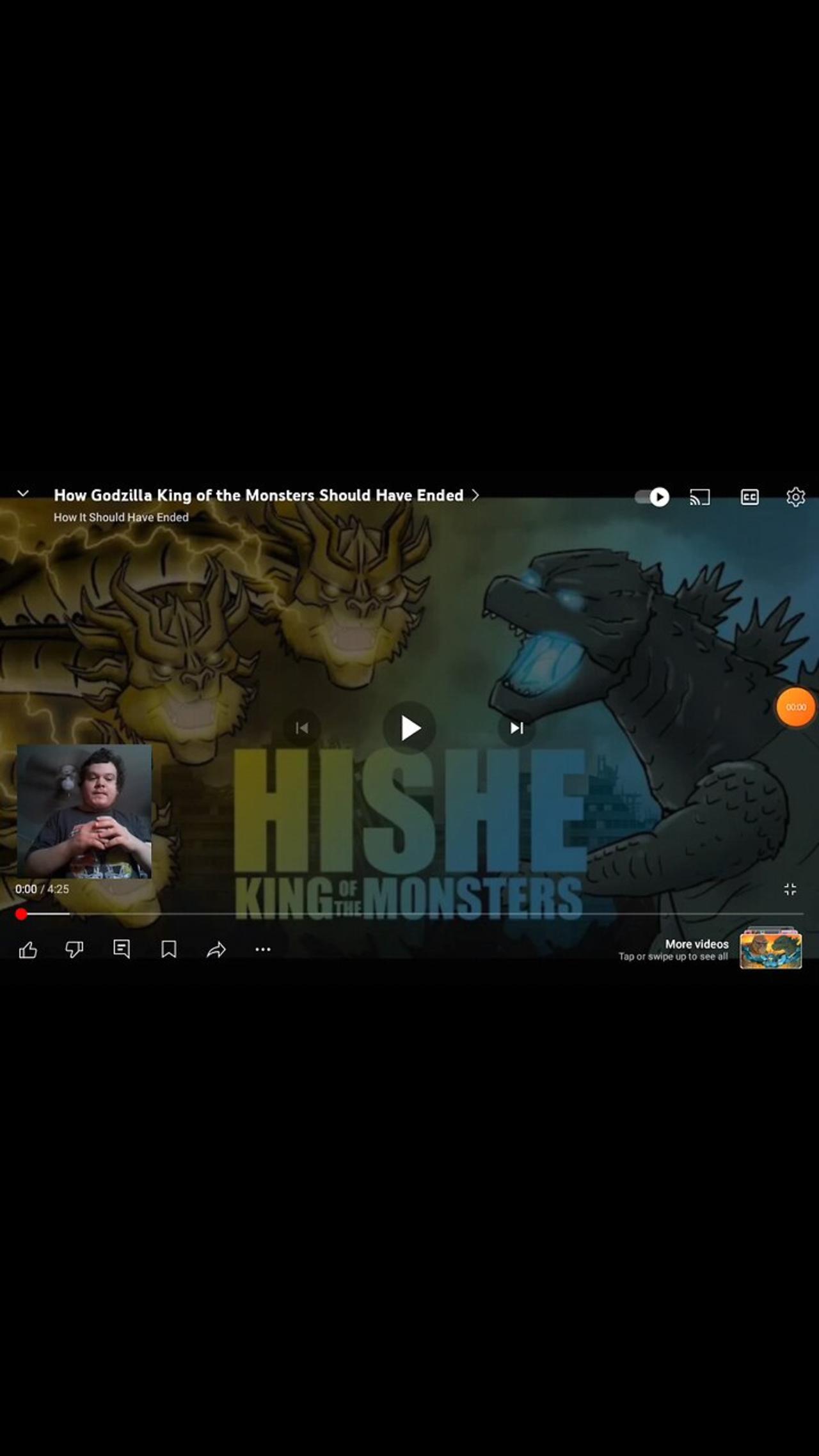 Reacting To How Godzilla King Of The Monsters Should Have Ended