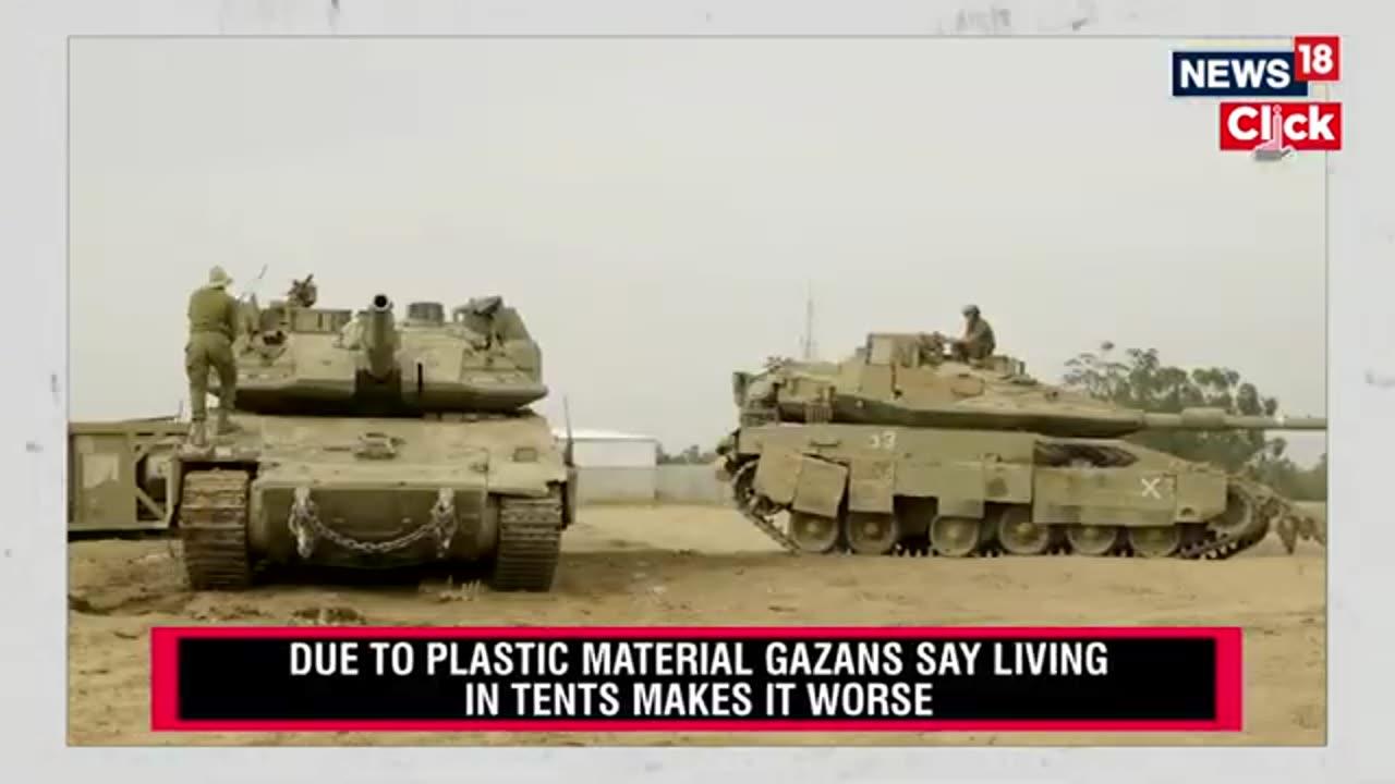 Israel vs Hamas | Gaza Faces Epidemic Risk As Heat Worsens Conditions In Makeshift Camps | N18V