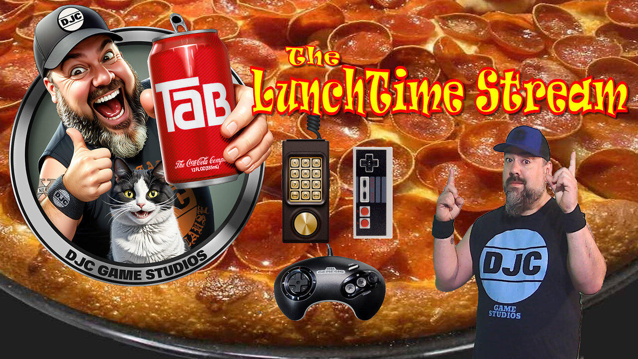 The LuNcHTiMe StReAm - LIVE Retro Gaming with DJC - Rumble Exclusive!