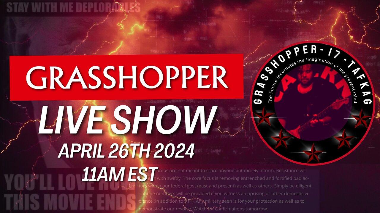 Grasshopper Live Decode Show - April 26th 2024