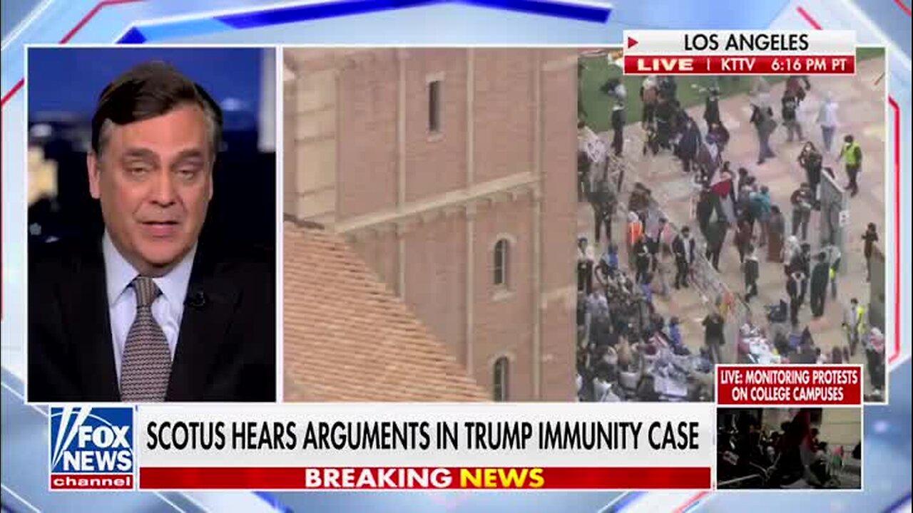 Turley on Immunity Case Arguments: ‘A Good Day for Donald Trump’