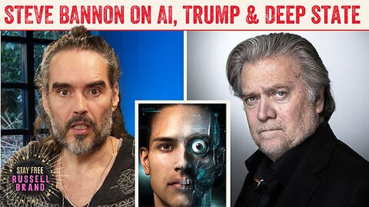 RUSSEL BRAND INTERVIEW W/STEVE BANNON (REPLAY) - Stay Free: “No One Is Coming To SAVE US!”