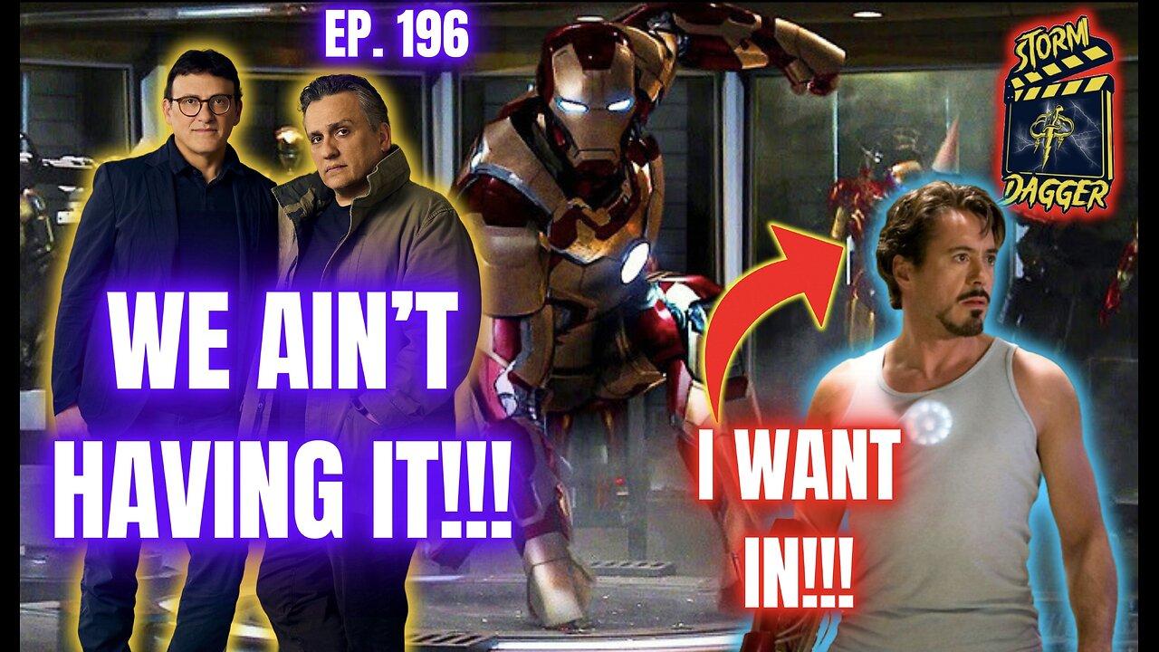 Russo Brothers DON'T Want Robert Downey Jr To Return As Iron Man To The Mcu!!!