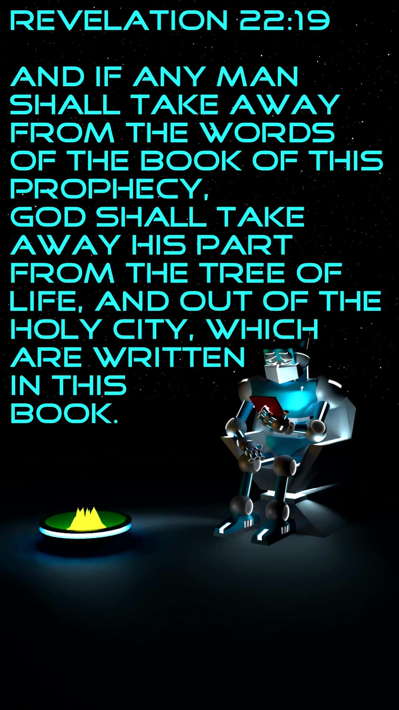 Bible Bot (Rev 22:19)