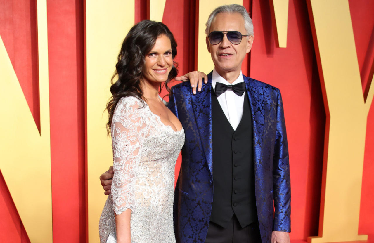 Andrea Bocelli's wife fell in love with him after he courted her for 'two-and-a-half minutes'