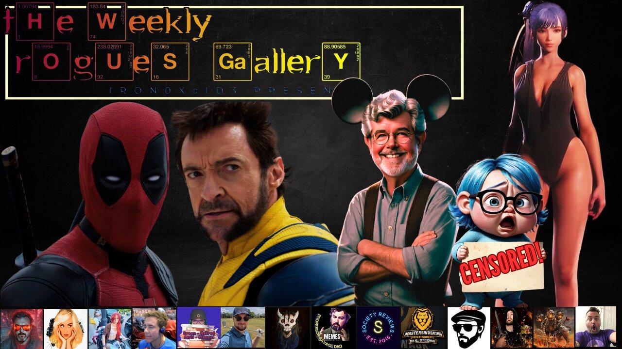 The Weekly Rogues' Gallery  Episode: 13 - Stellar Blade CAVES! George is back? Deadpool & Wolverine.