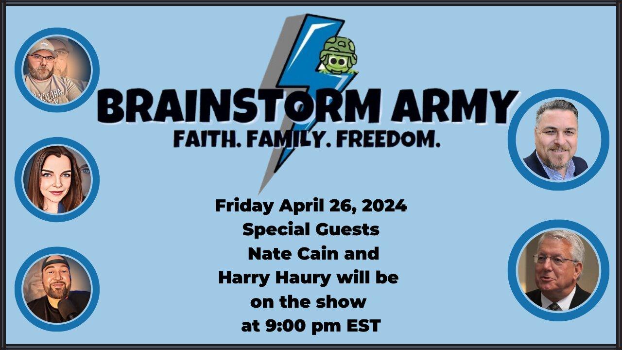 4-26-2024: Special guest Nate Cain and Harry Haury