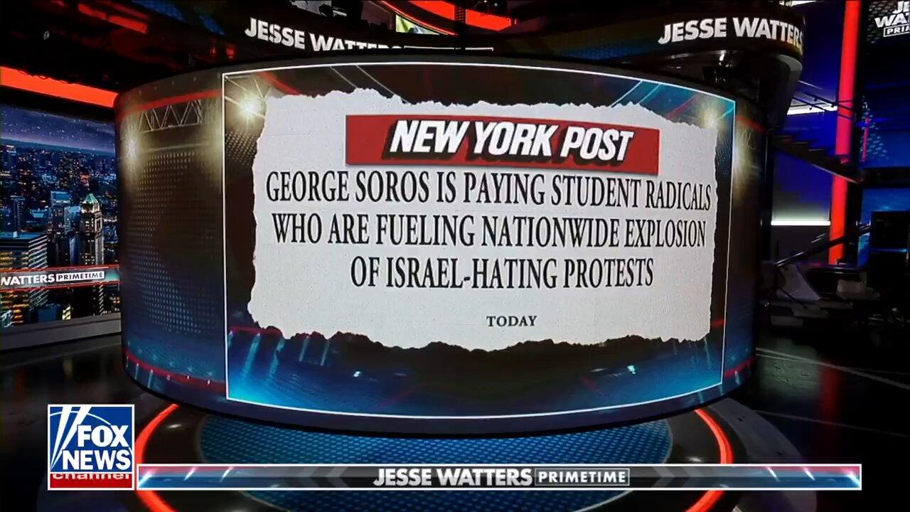 Jesse Watters: Columbia Univ banned the ringleader of the pro-Hamas intifada from campus