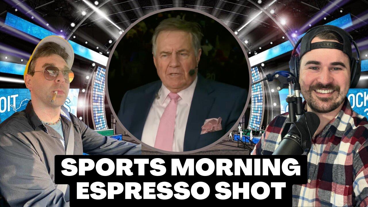 Bill Belichick Shares Crazy Randy Moss Story! | Sports Morning Espresso Shot