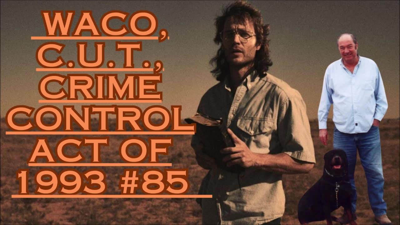 WACO, C.U.T., Crime Control Act of 1993 #85 - Bill Cooper