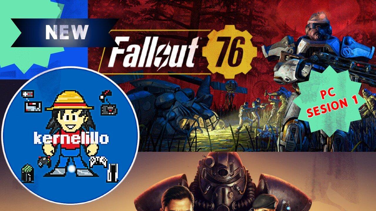 Explorando el Yermo en Fallout 76 PC sesion 1