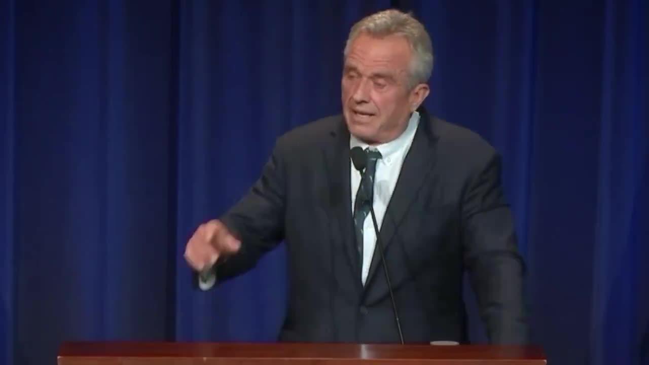 Presidential Candidate Robert F. Kennedy Jr. exposes the CIA for crimes committed on U.S. soil