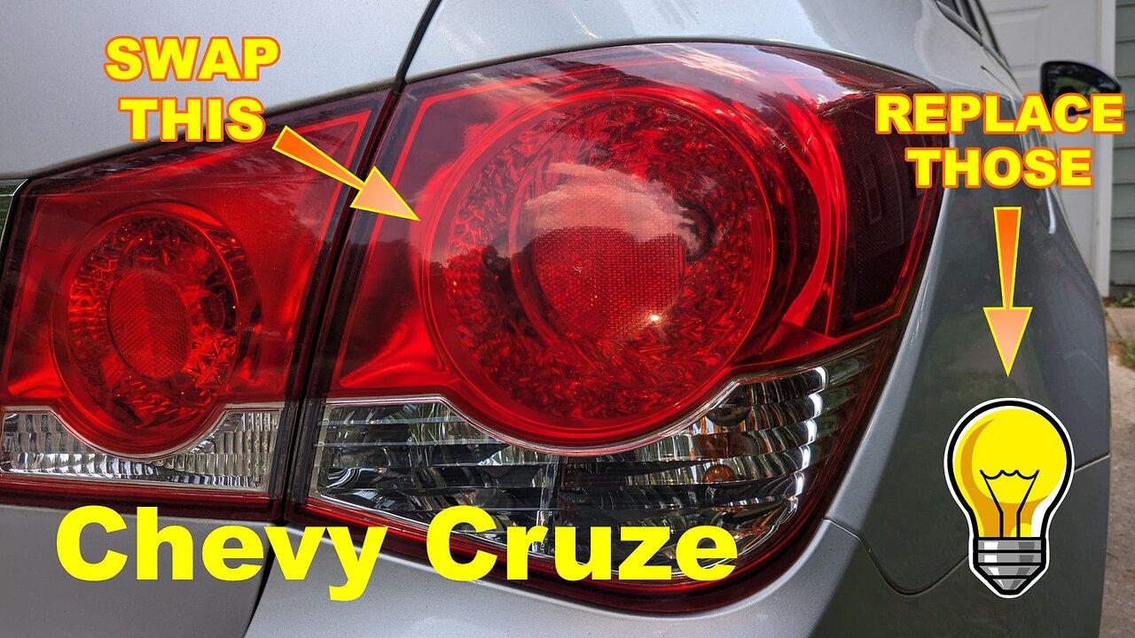 Chevy Cruze Taillight Housing/Bulb Swap - Quick and Easy!!!