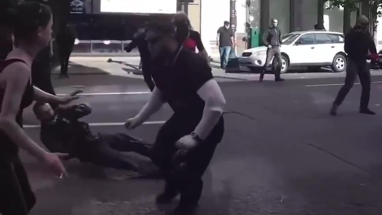 🚨FLASHBACK: ANTIFA Loser Messed With The Wrong Person 🤣