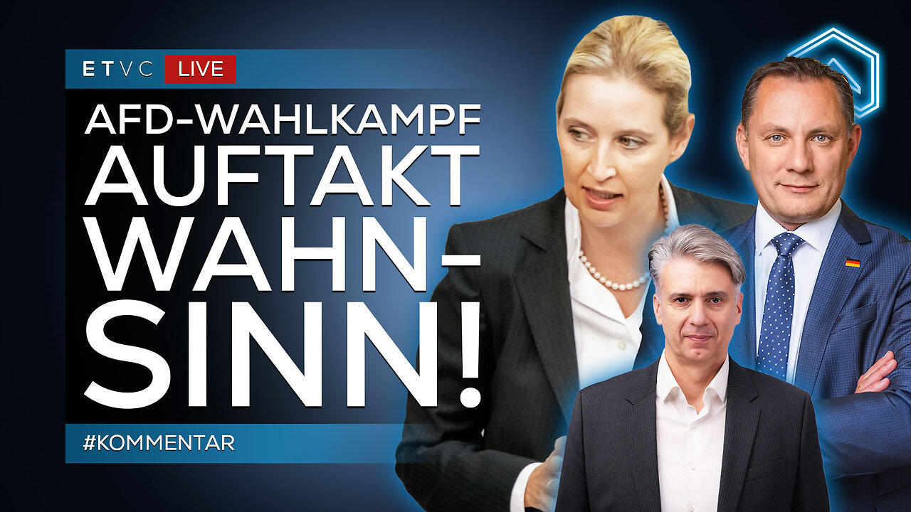 🟥 LIVE | AFD-Wahlkampf Auftakt: WAHNSINN! | Weidel, Chrupalla & Co. in BEST-Form