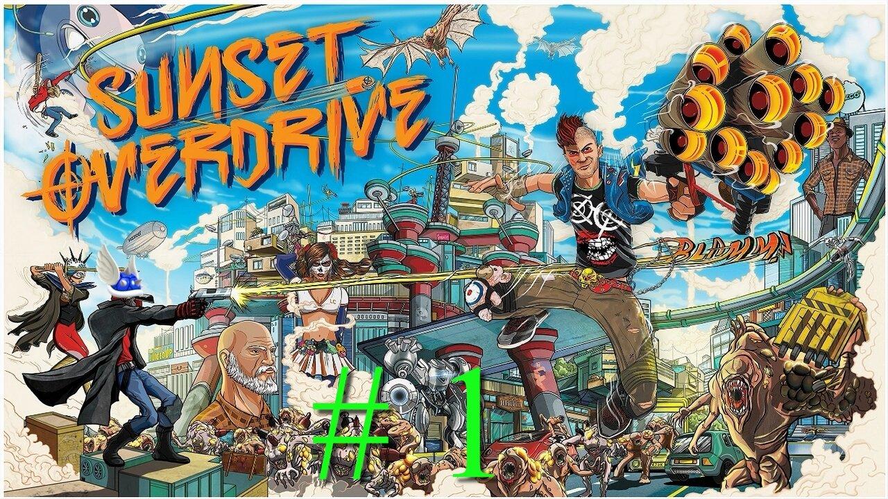 Sunset Overdrive # 1 "Fun Time, Zombie Time"