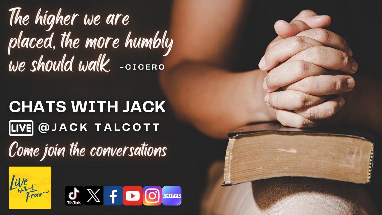 Finding the Benefits of Humility; Chats with Jack and Open(ish) Panel Opportunity