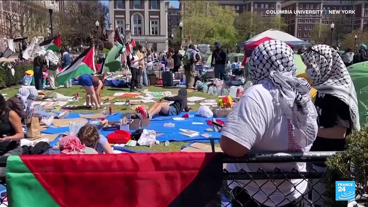 United States: Campus anti-war protesters dig in as universities and police take action