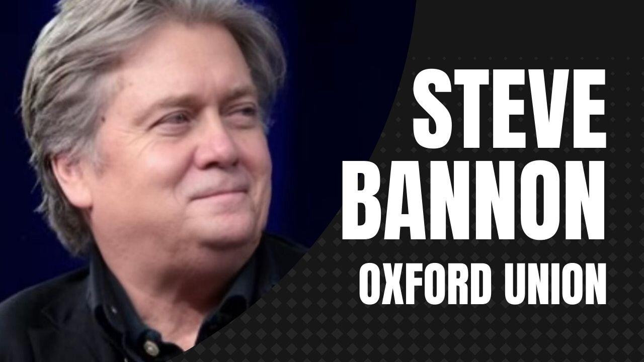Steve Bannon | Full Address and Q&A | Oxford Union - 2018