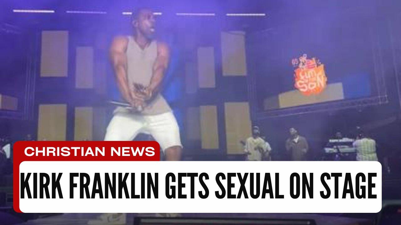 People Walk Out On Kirk Franklin's SEXUAL PERFORMANCE In Jamaica!