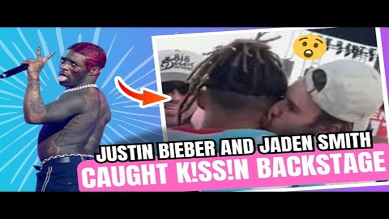 Justin Bieber and Jaden Smith CAUGHT Kissing Backstage At Coachella 👗😳