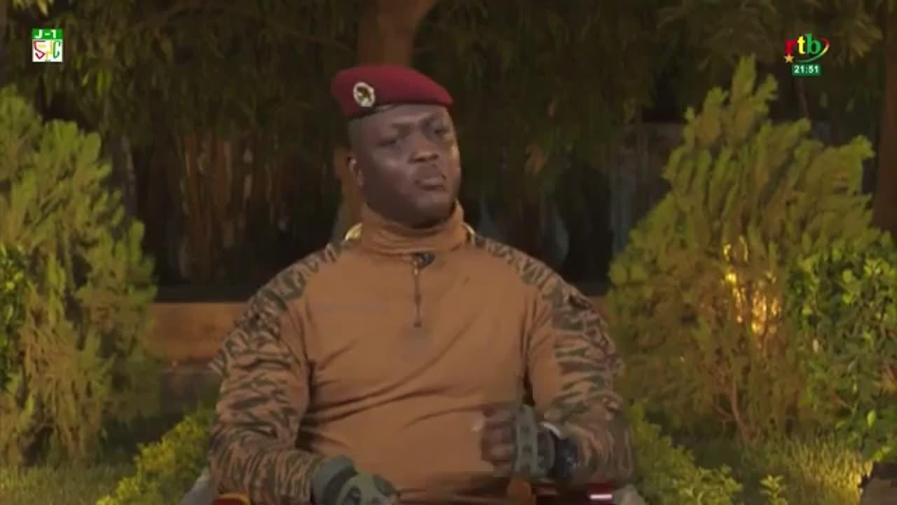 Entretien du Président de la Transition du Burkina Faso Ibrahima Traoré