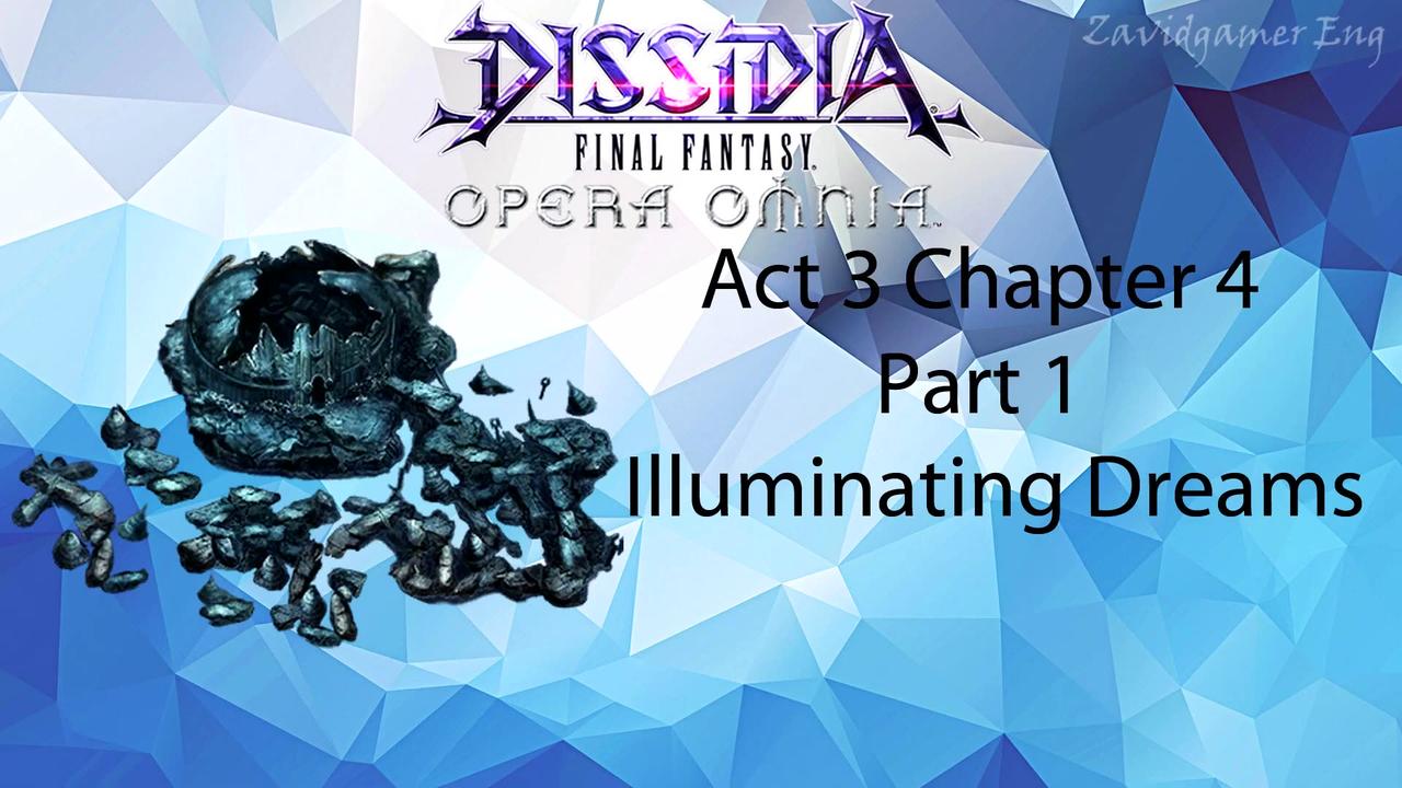 DFFOO Cutscenes Act 3 Chapter 4 Part 1 - One News Page VIDEO