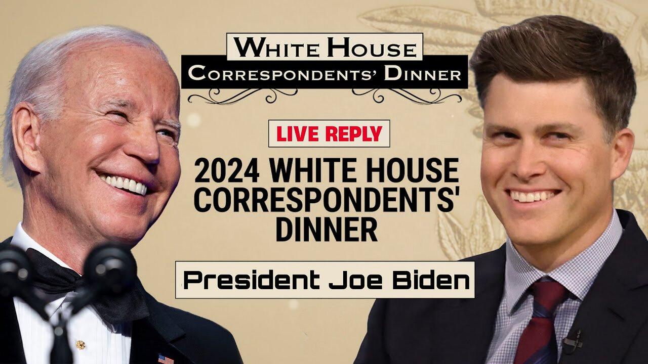 LIVE REPLY: Watch the 2024 White House correspondents’ dinner