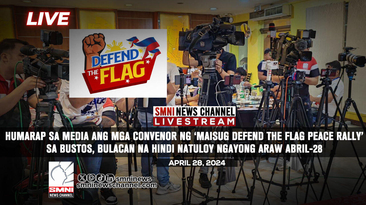 LIVE: Humarap sa media ang mga convenor ng - One News Page VIDEO