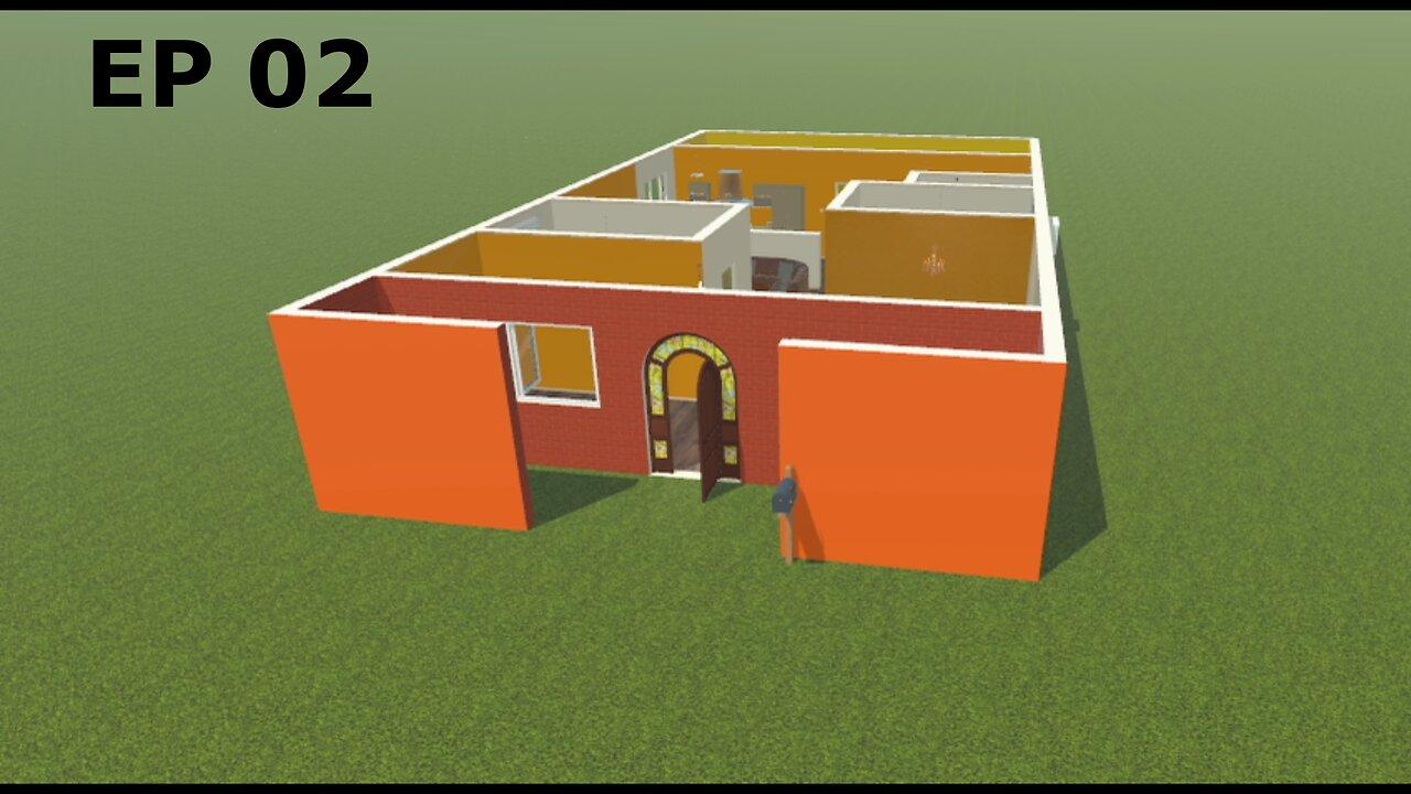 3D house construction part 02