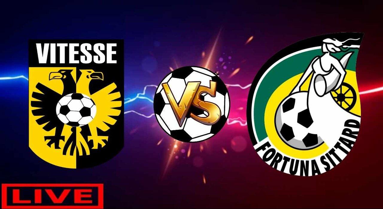 Vitesse Arnhem vs Fortuna Sittard live score