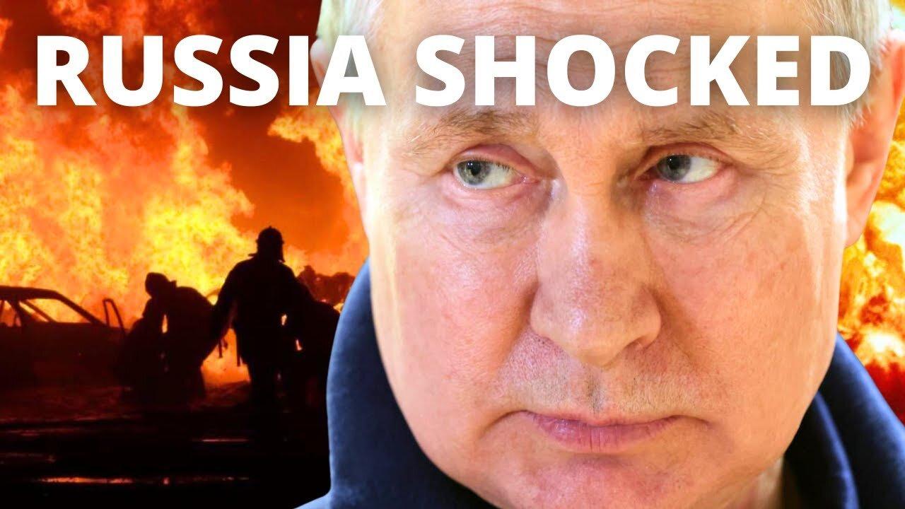 UKRAINE WAR: Huge Explosions in Russia, Refinery Burns - (DAY 794) | LIVE COVERAGE