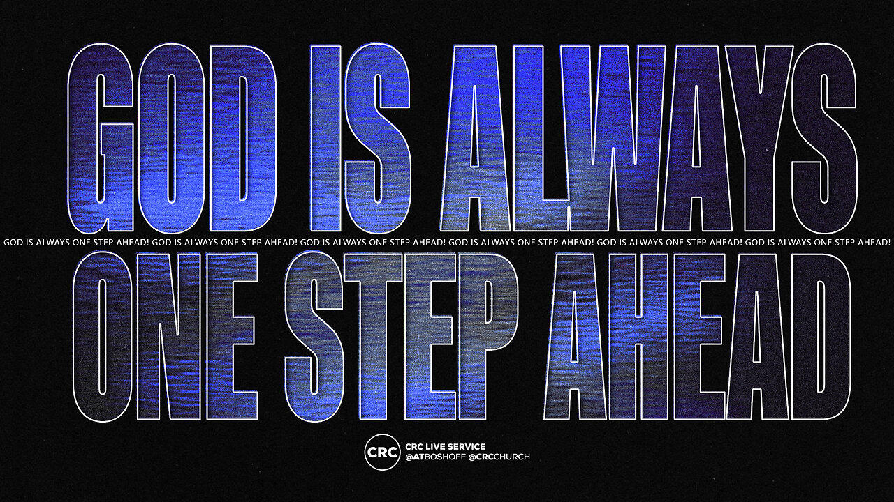 God Is Always One Step Ahead!!! | Pastor At Boshoff | 28 April 2024 PM