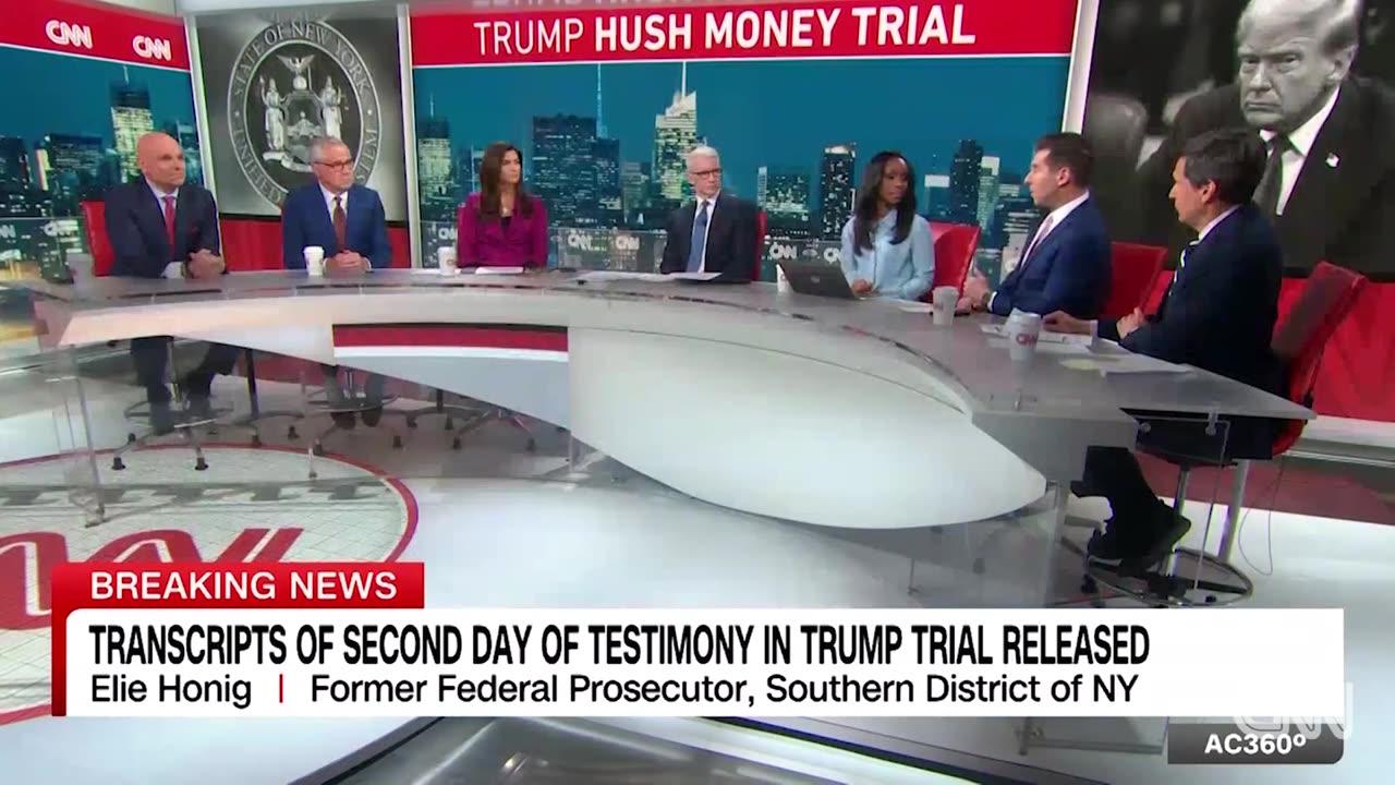 'Full 9-alarm fire': Honig reacts to transcript of testimony from Trump hush money trial