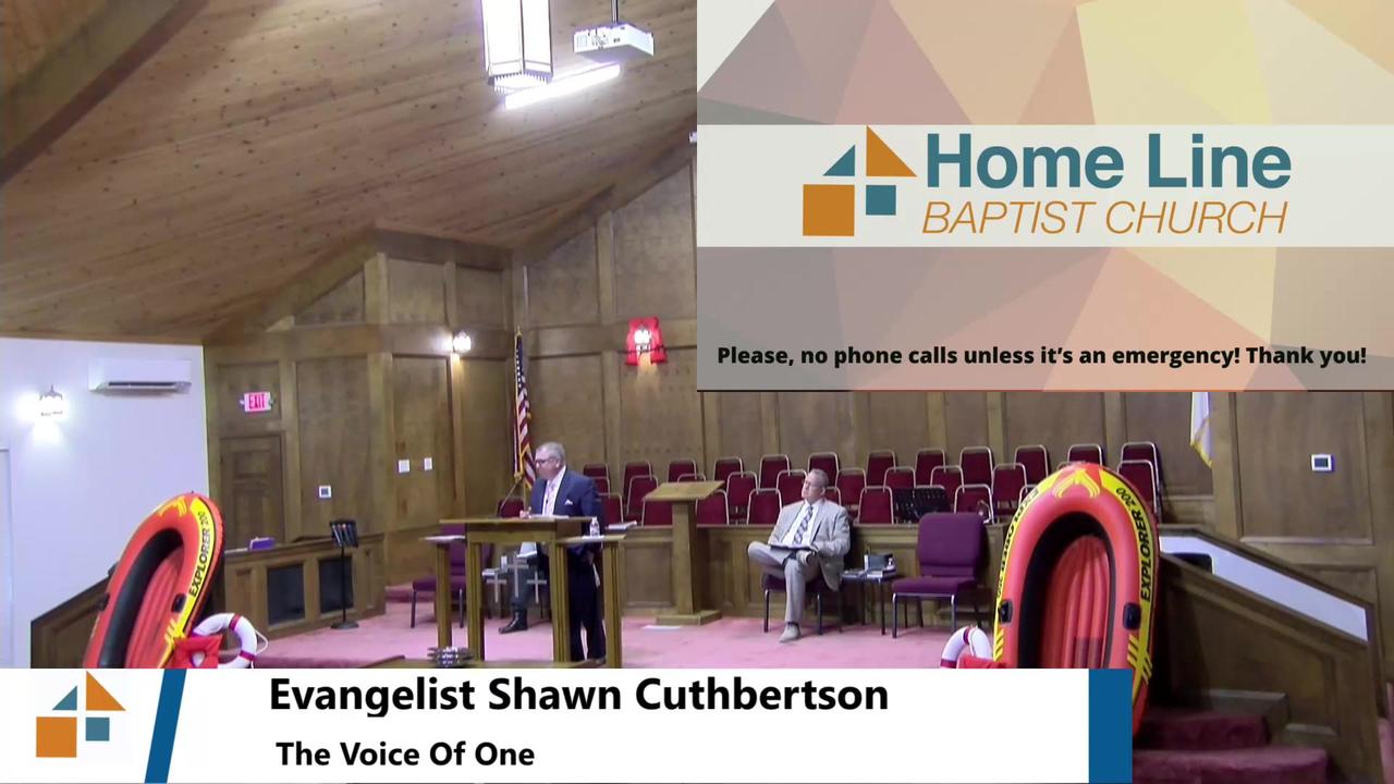 Evangelist Shawn Cuthbertson // The Voice Of One