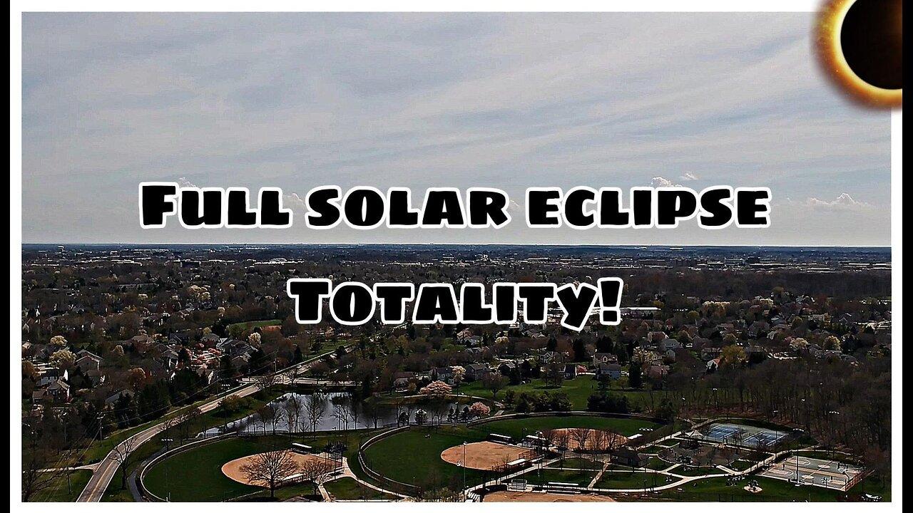 April 8th 2024 full solar Eclipse Time Lapse.