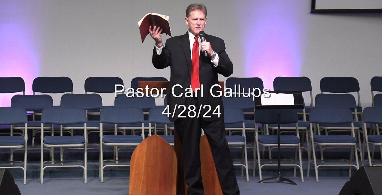 Preached On Passover 2024 - THE REAL RESURRECTION Week! Pastor Carl Gallups Explains...(4-28-24)