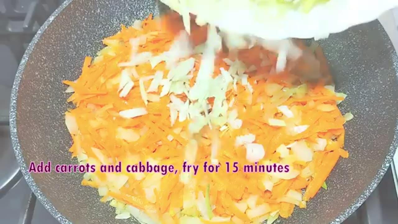 Jellied pie with cabbage and egg - the perfect delicious dish for the whole family