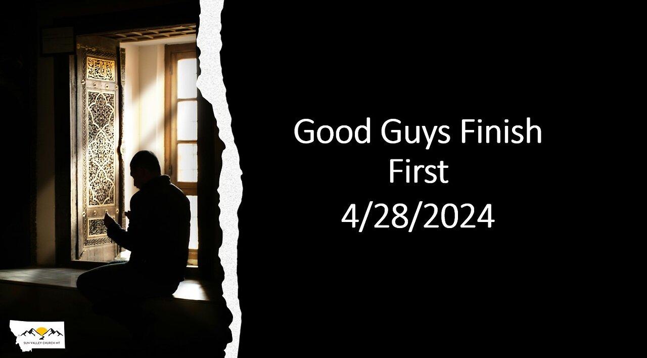 Bob Jeffreys - Good Guys Finish First