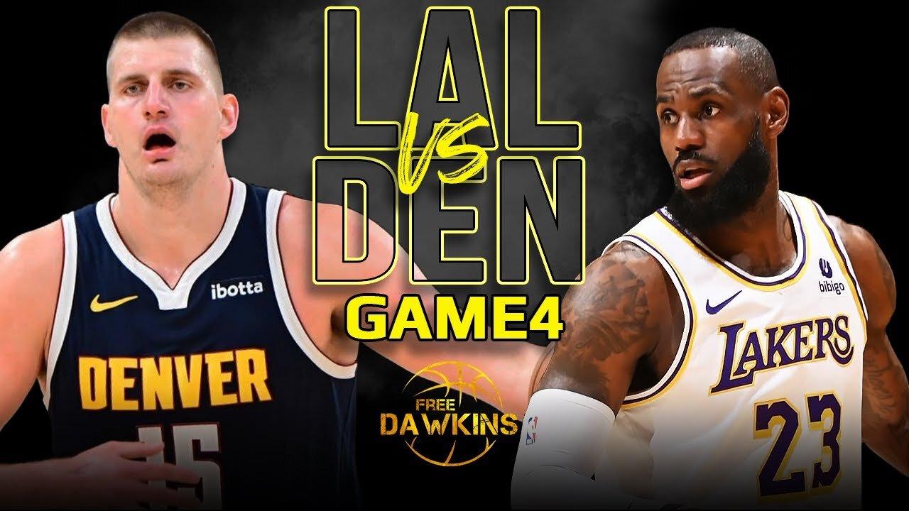 Los Angeles Lakers vs Denver Nuggets Game 4 Full Highlights | 2024 WCR1