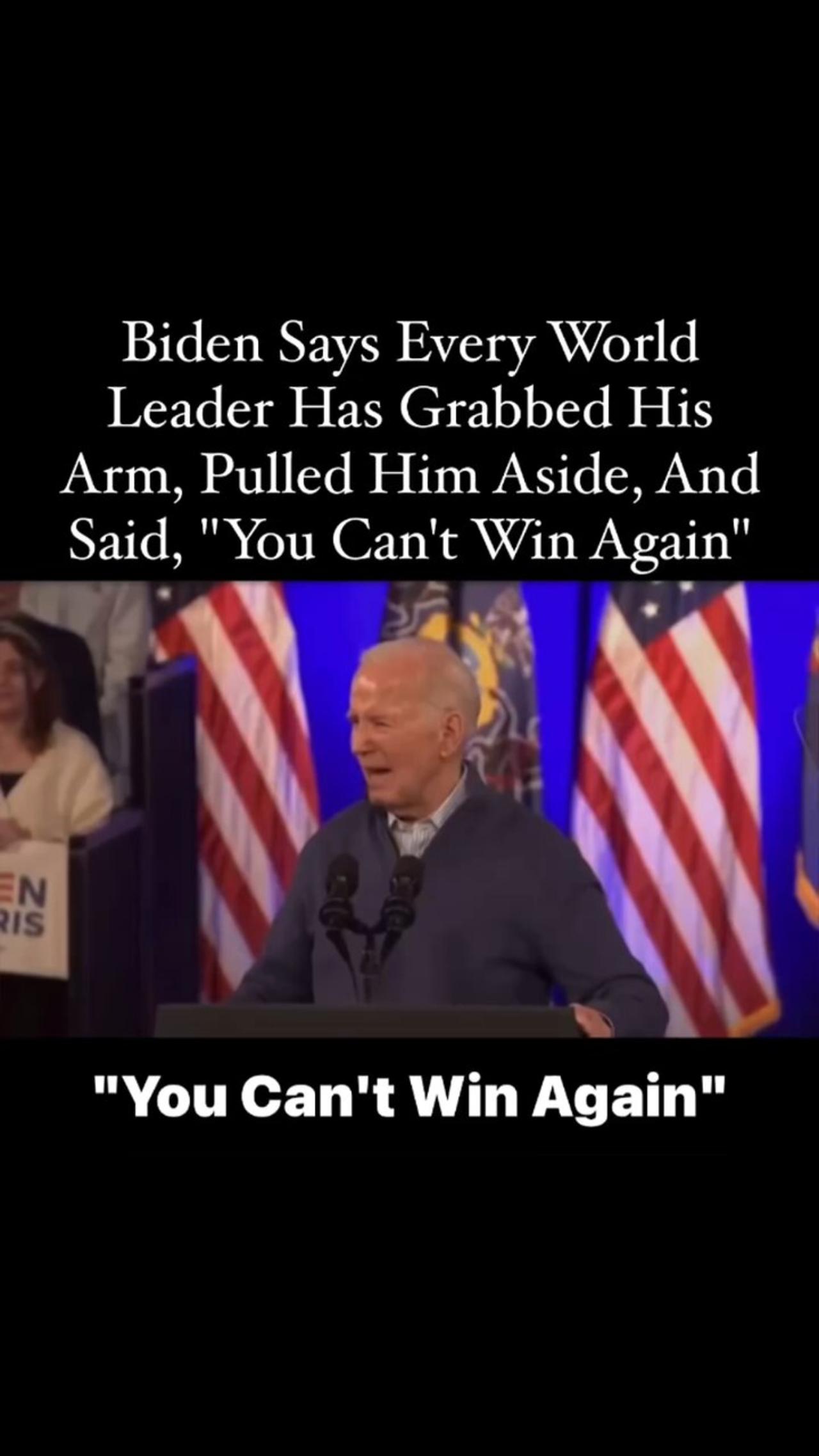 World Leader’s Doubt Joe Biden