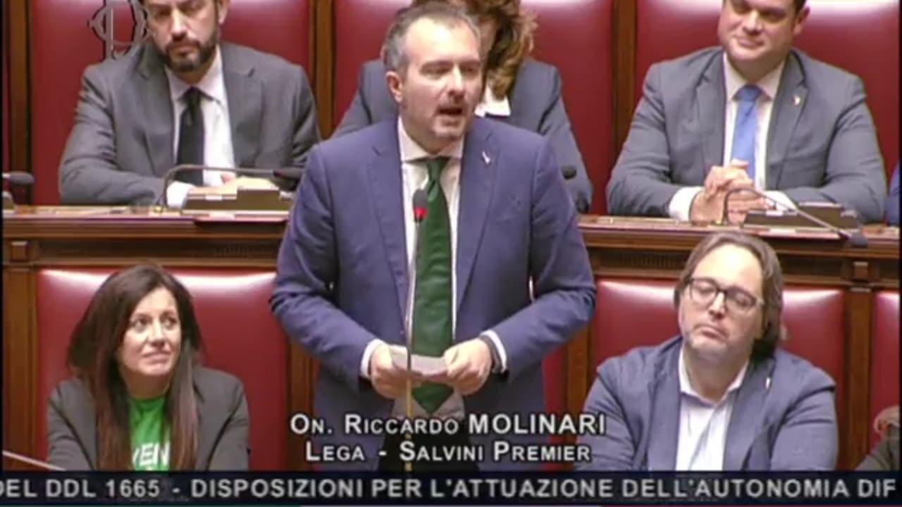 🔴Intervento dell'On. Riccardo Molinari, Capogruppo deputati Lega alla Camera: autonomia (29.04.2024)