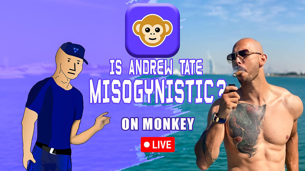 Andrew Tate is Misogynistic ? - Monkey Live With Varsom